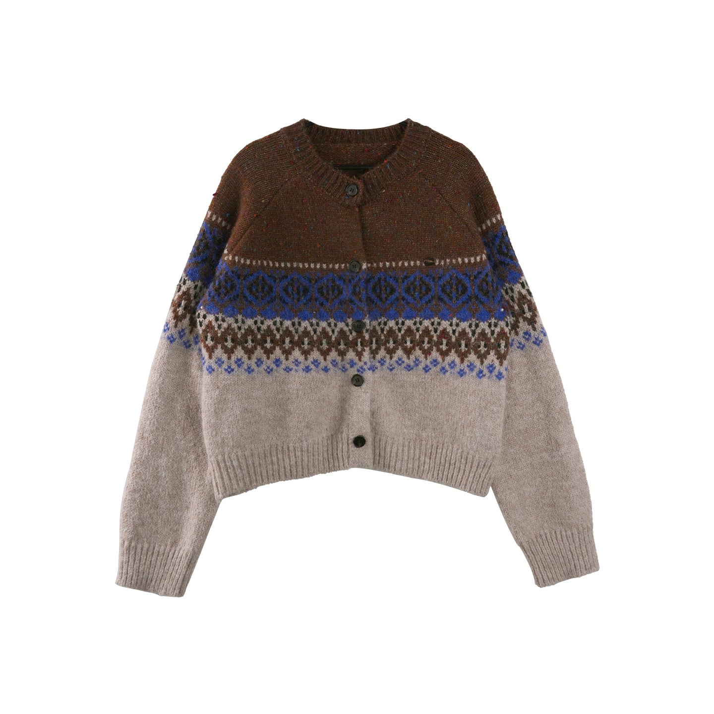 Fair Isle Knitted Jacket