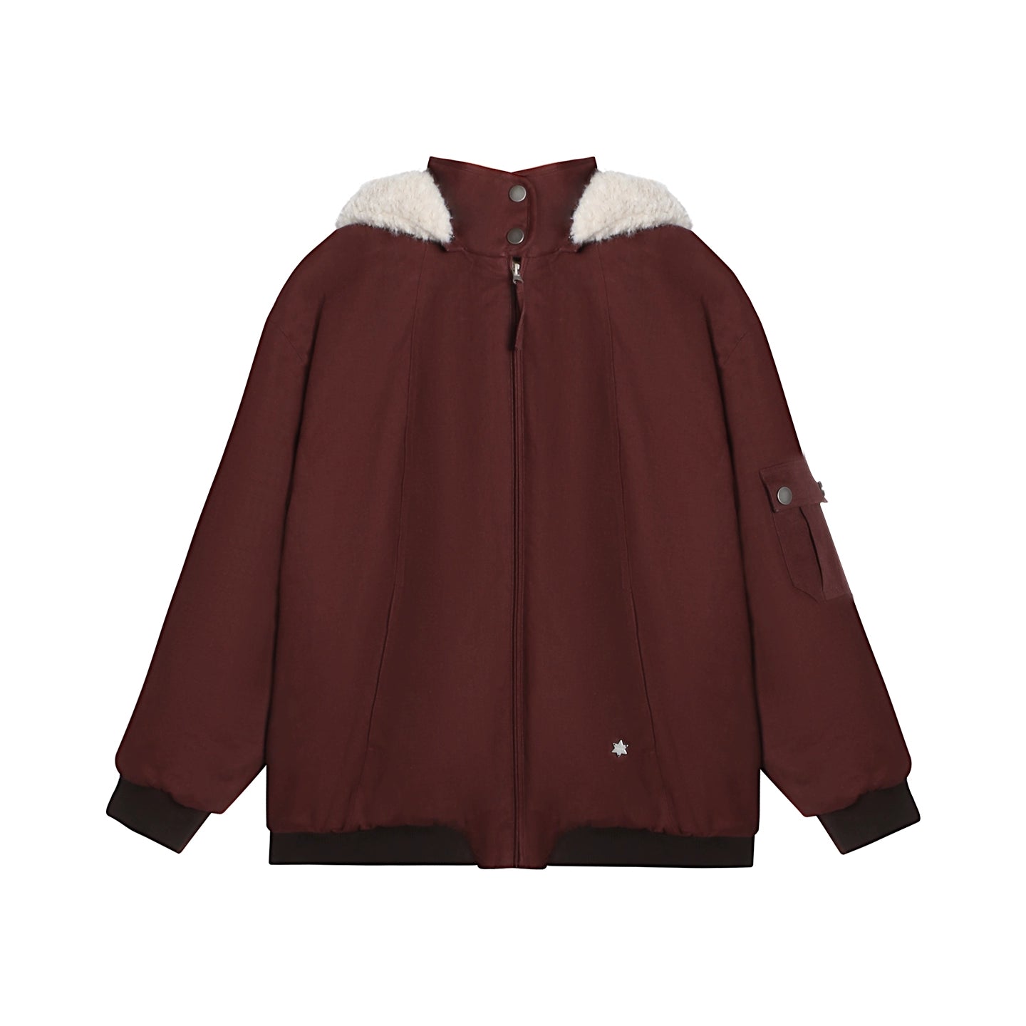 Vintage Red Cotton Jacket