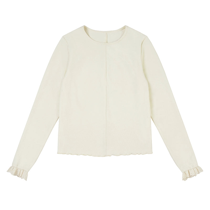 Hemd mit Spitze des Spitzenbodens