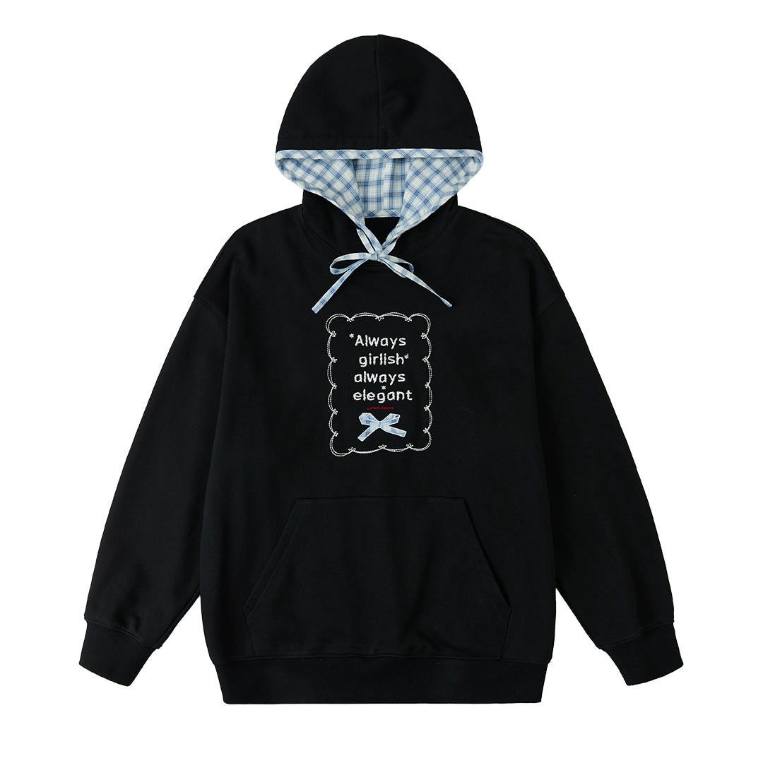 Monogram Bow Knit Sweatshirt