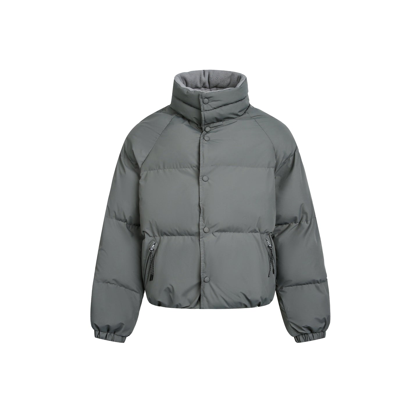 Color-Blocked Cotton Winter Jacket