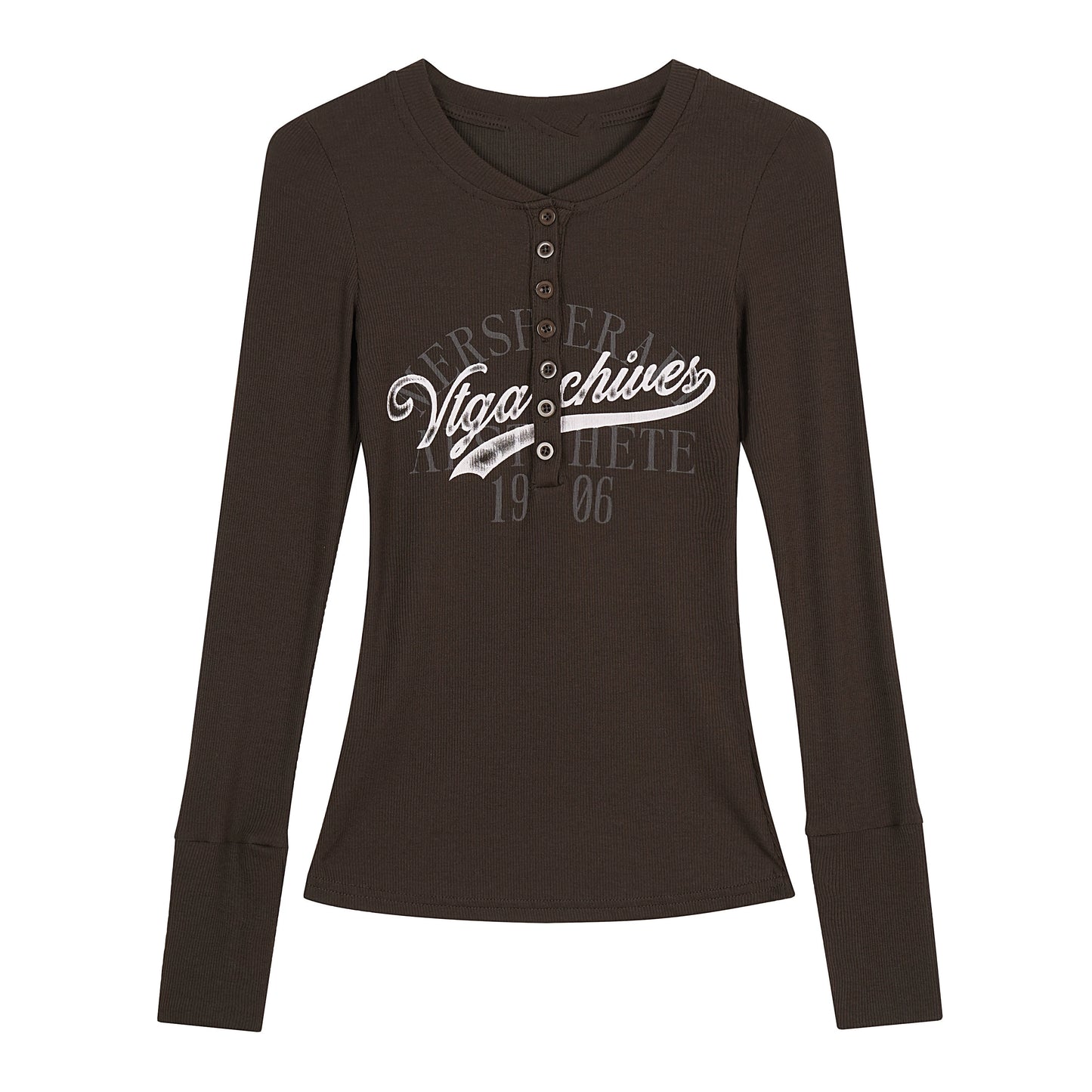 Retro Coffee Letter Top