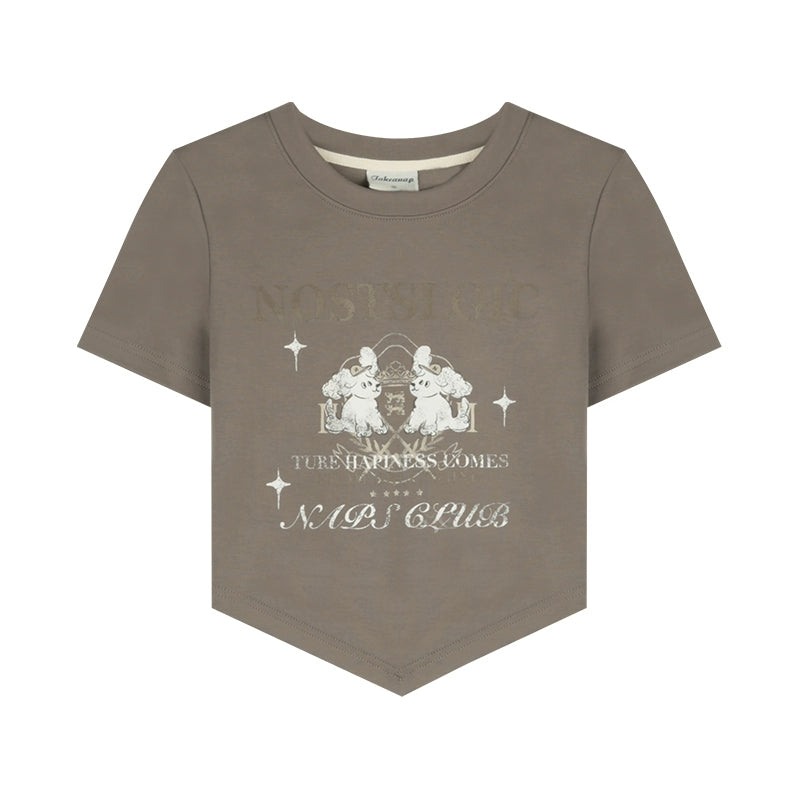 American Retro Slim Fit Short Sleeve T-Shirt