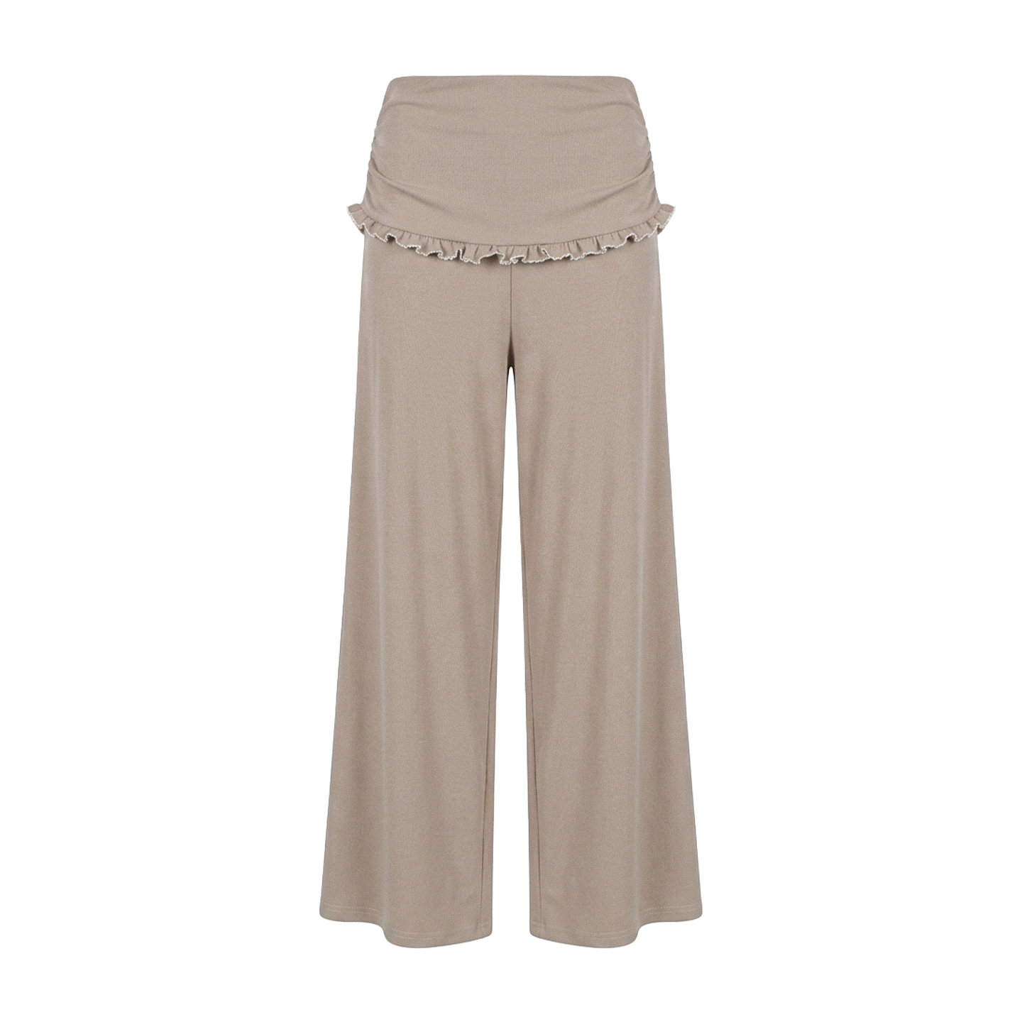 Polka Dot Tencel Top and Pants Set-Up
