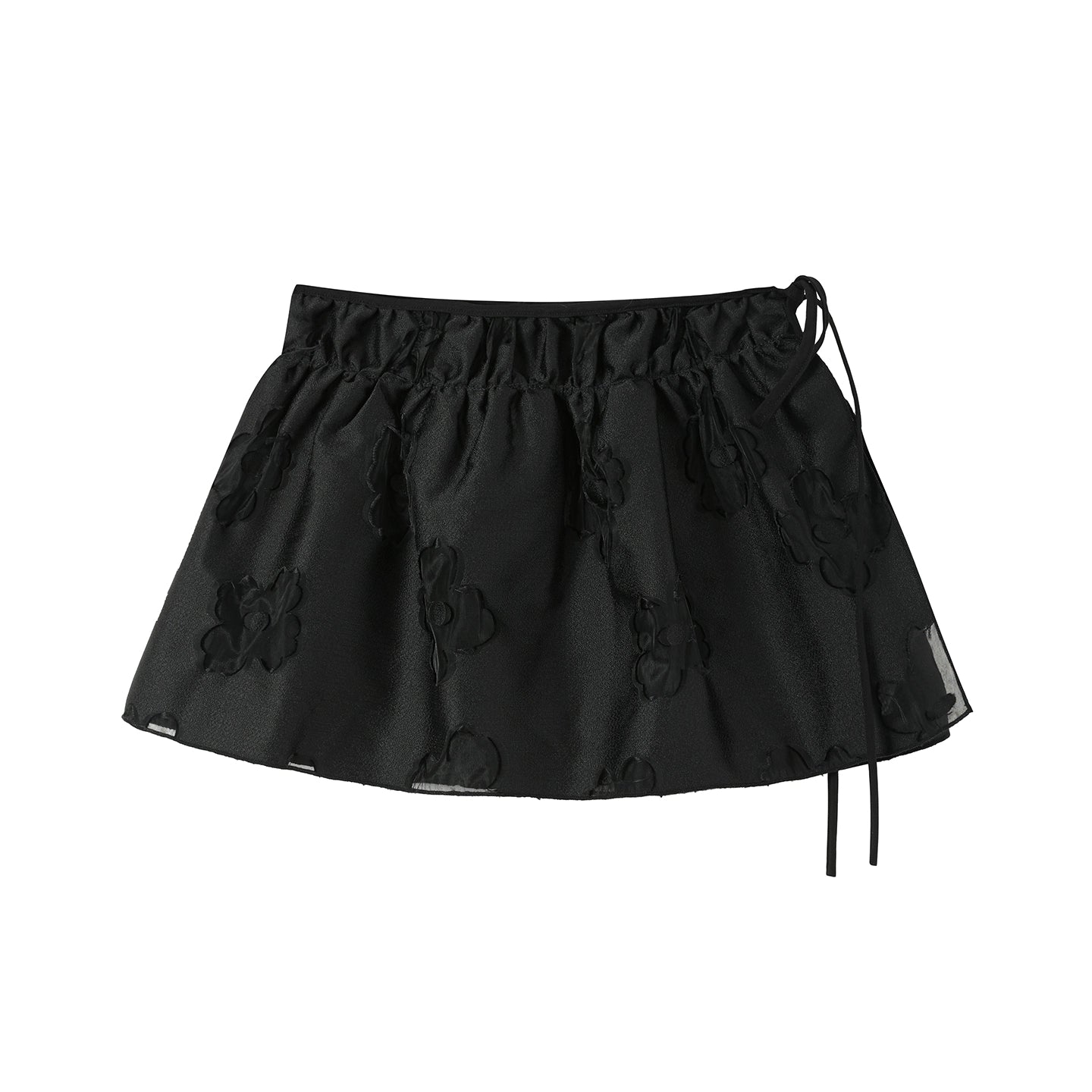 Versatile Lace-up Waist Skirt