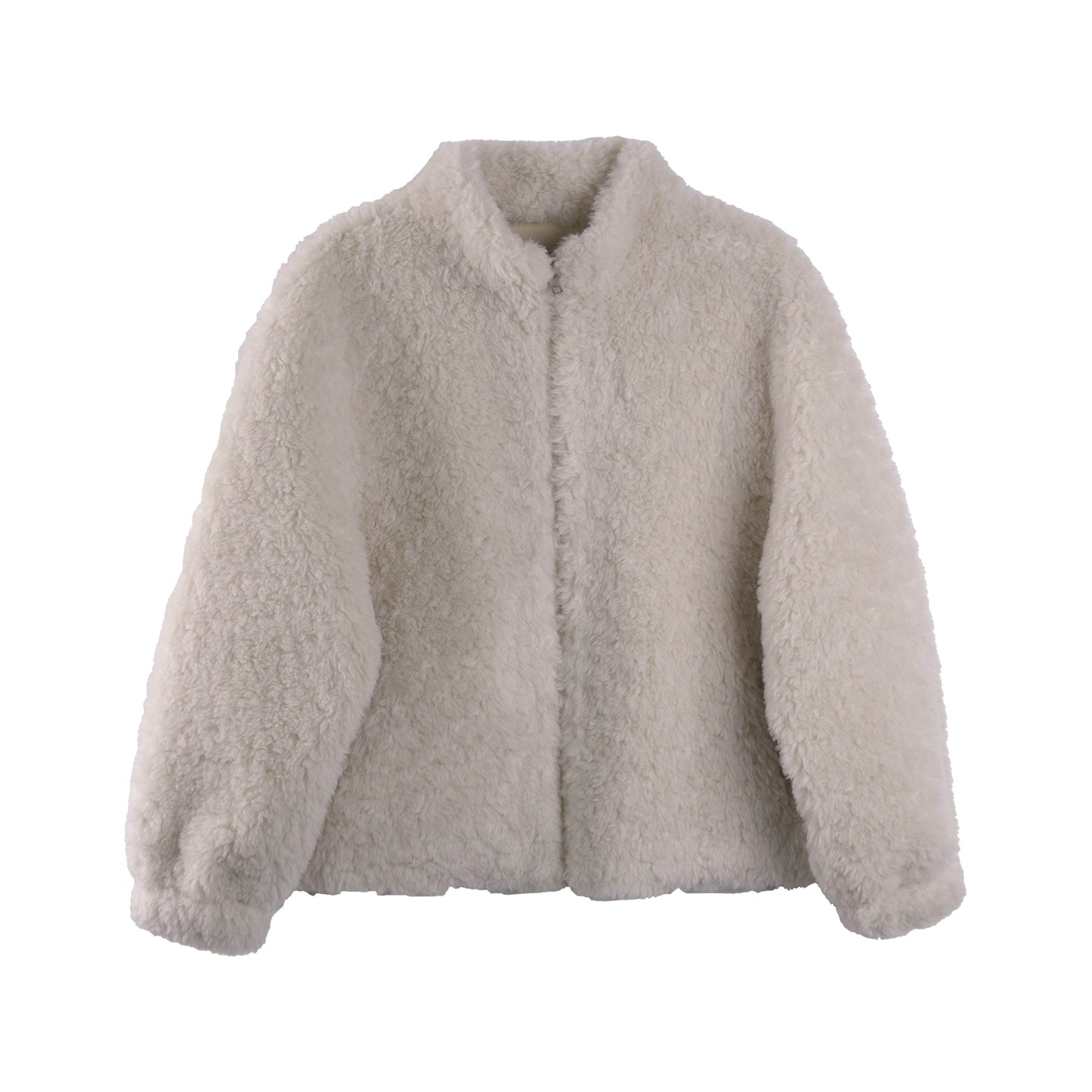 Atmospheric Fleece Shearling Coat
