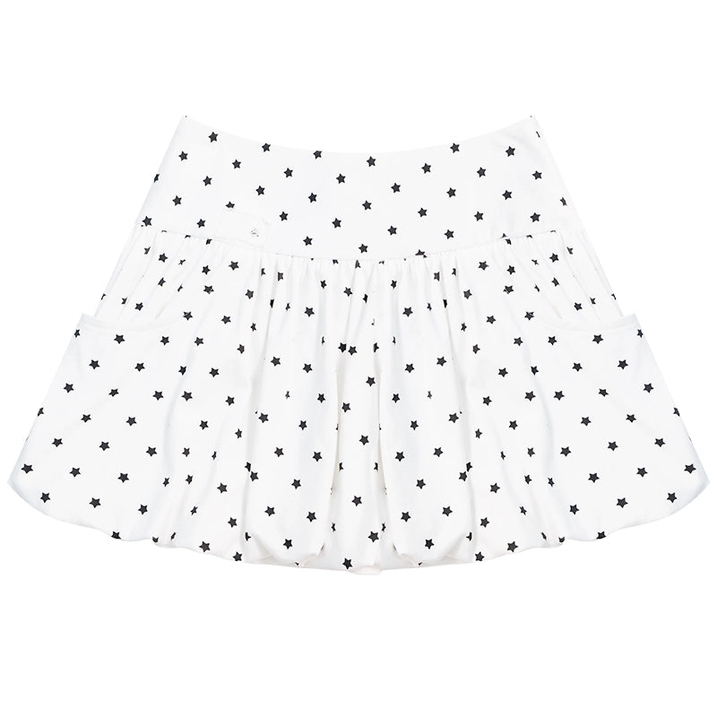 Starry Polka Dot Skirt