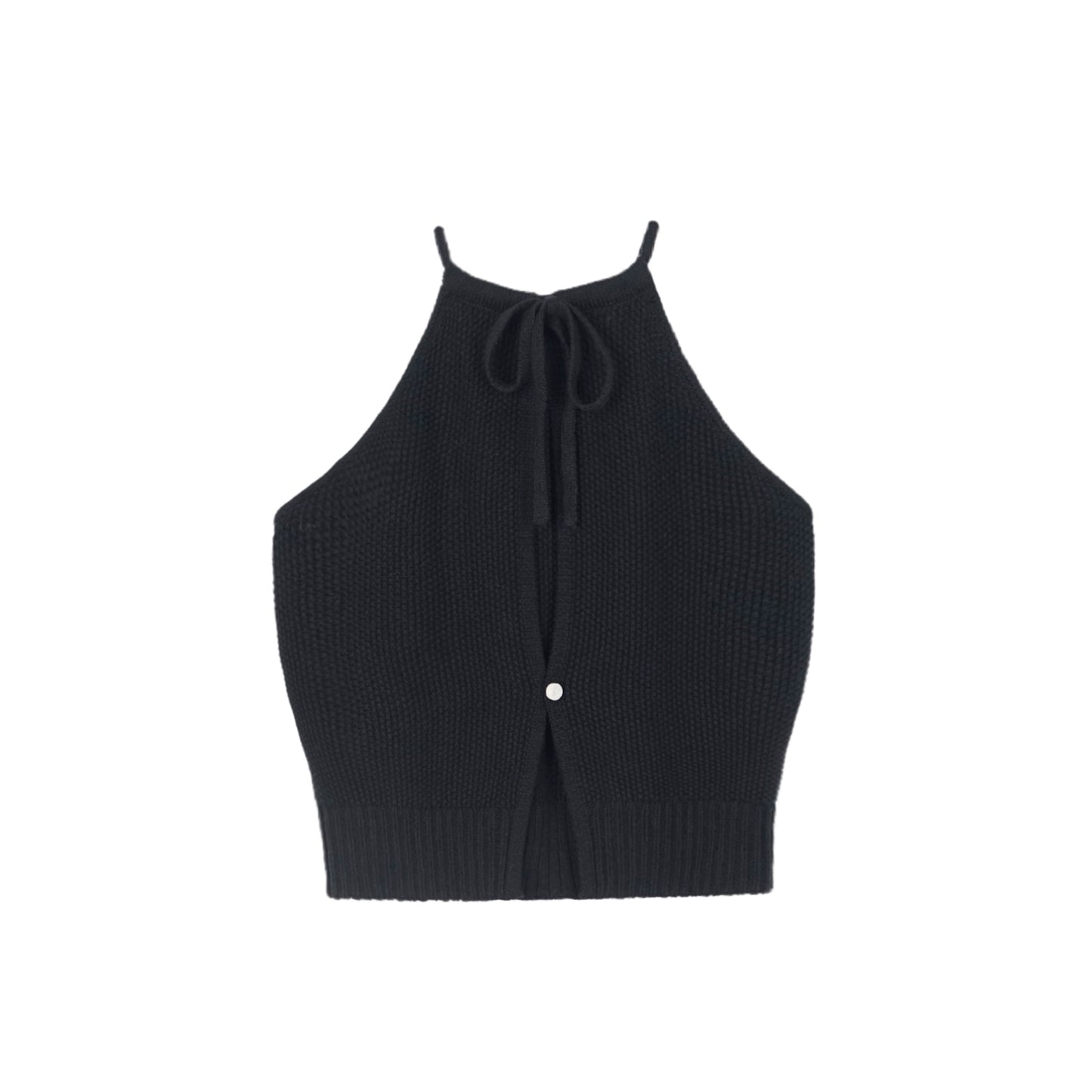 Cut-Out Shoulders Vintage Top