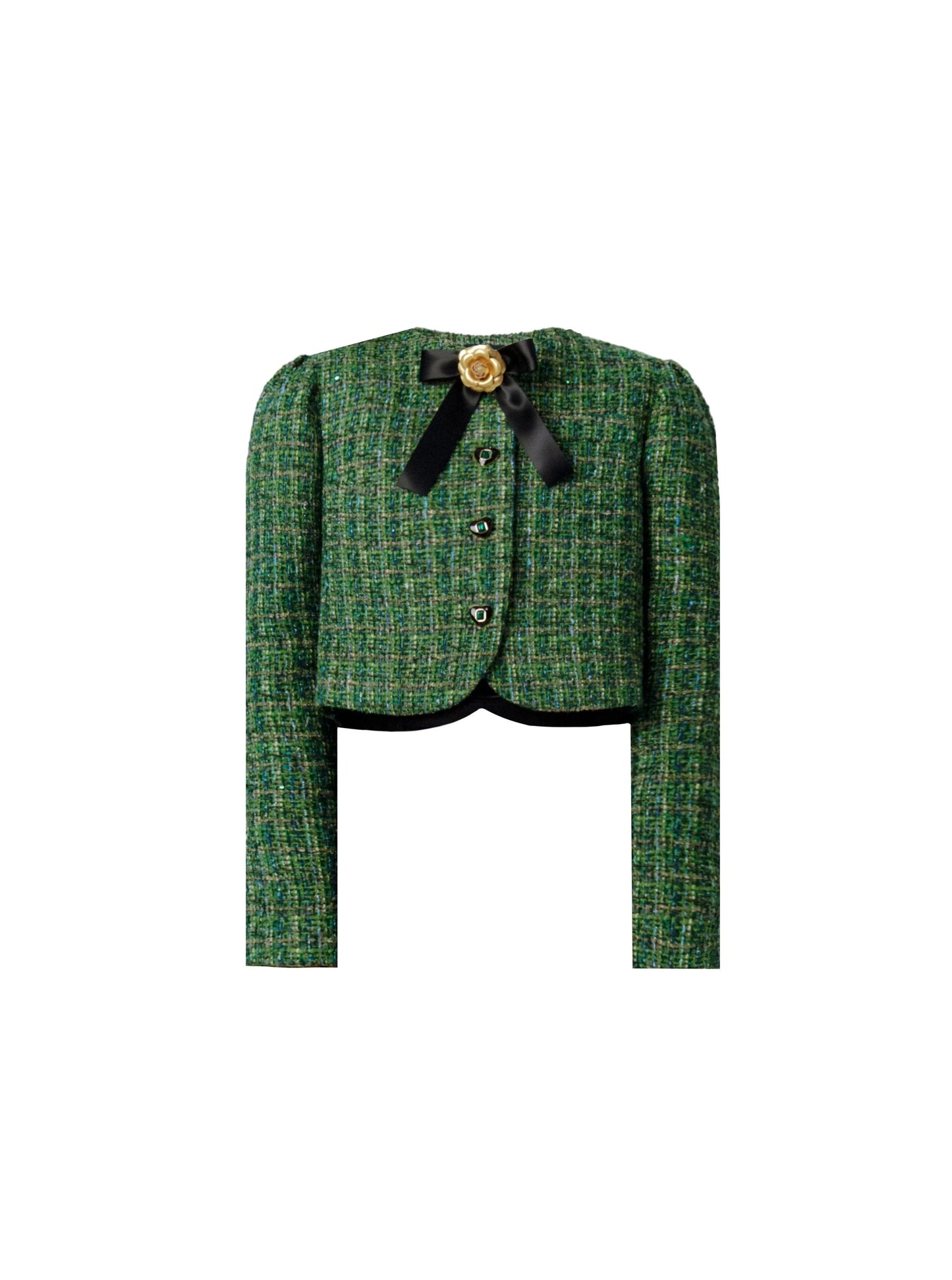 Buckle Green Fragrance Jacket