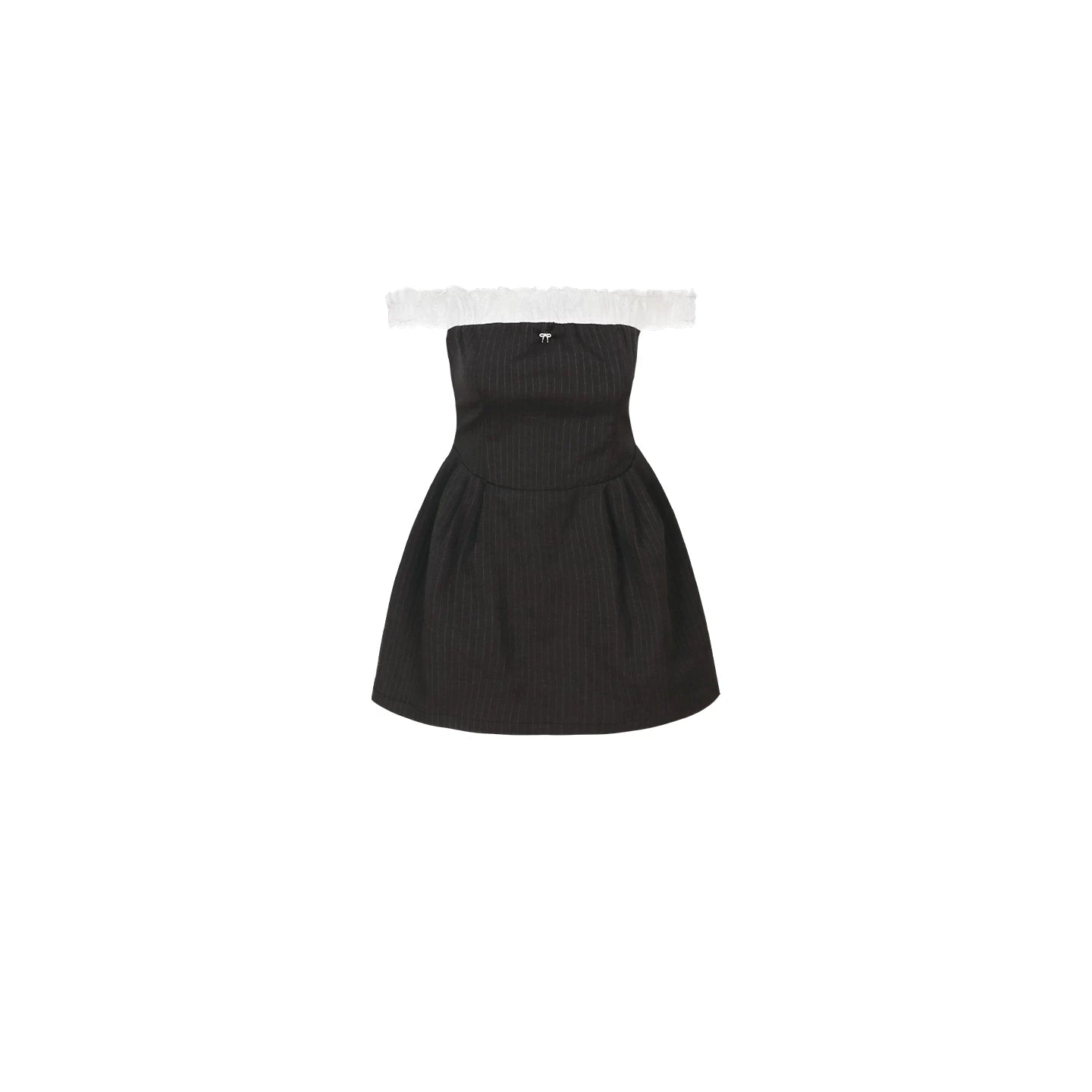 One-Shoulder Puff Dress