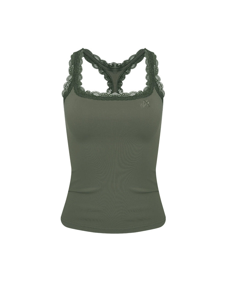 Babes Yoga Racer Top