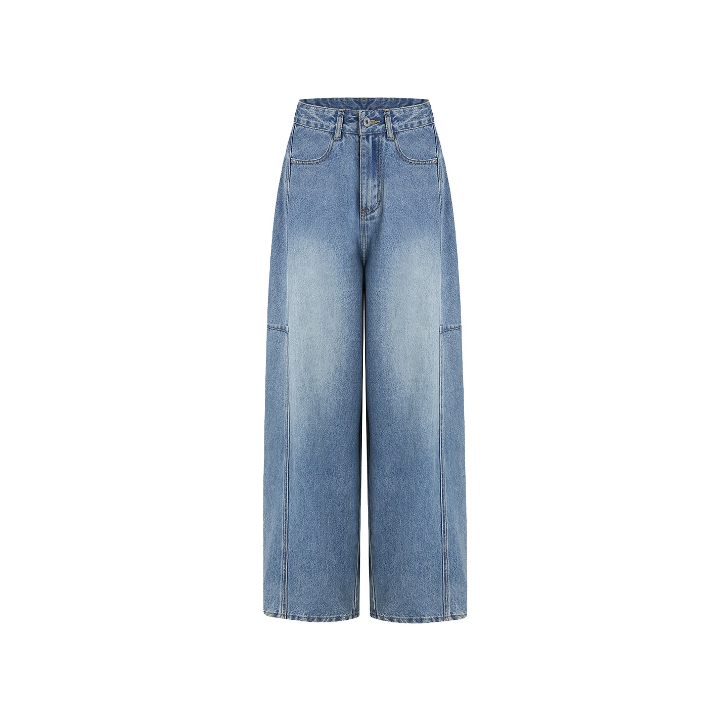Tailoring Blue Loose Jeans