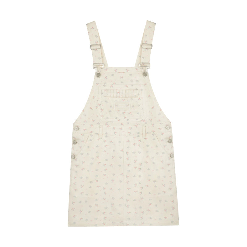 Floral Short Slip Skirt