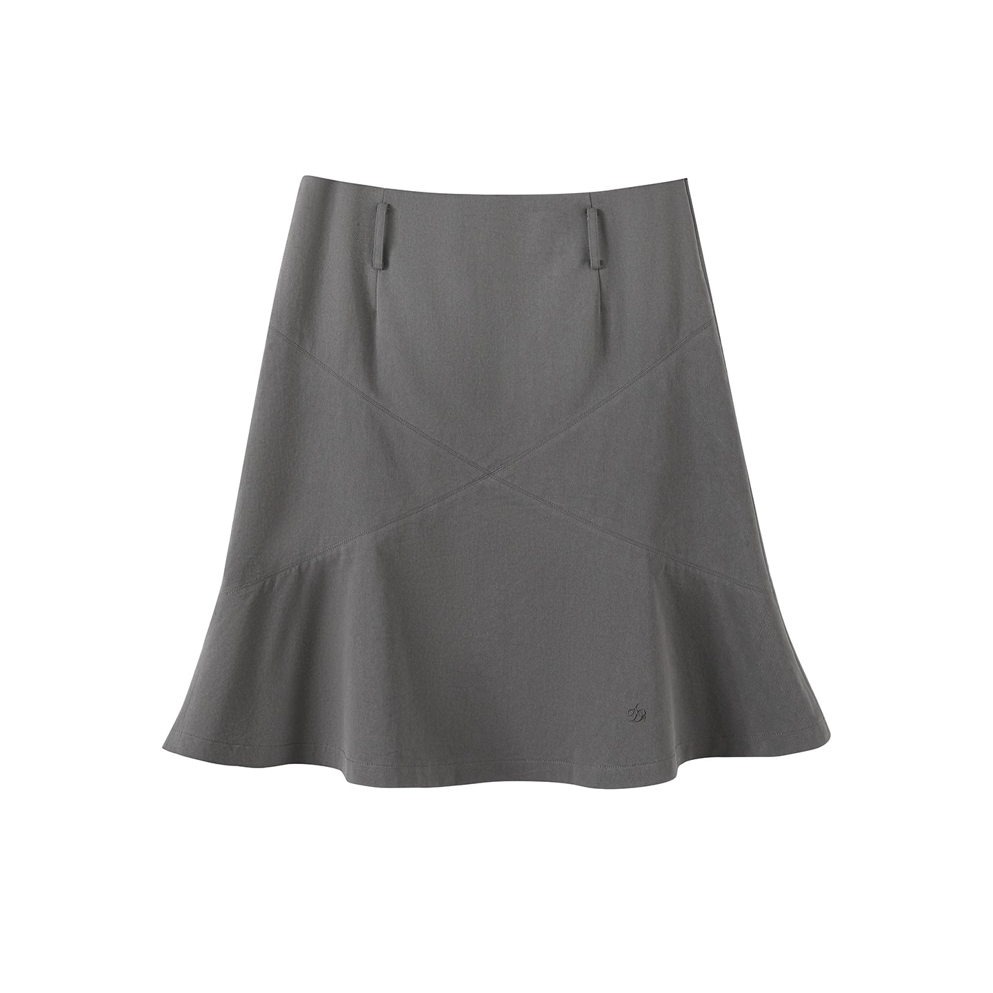 Fishtail Cotton Skirt