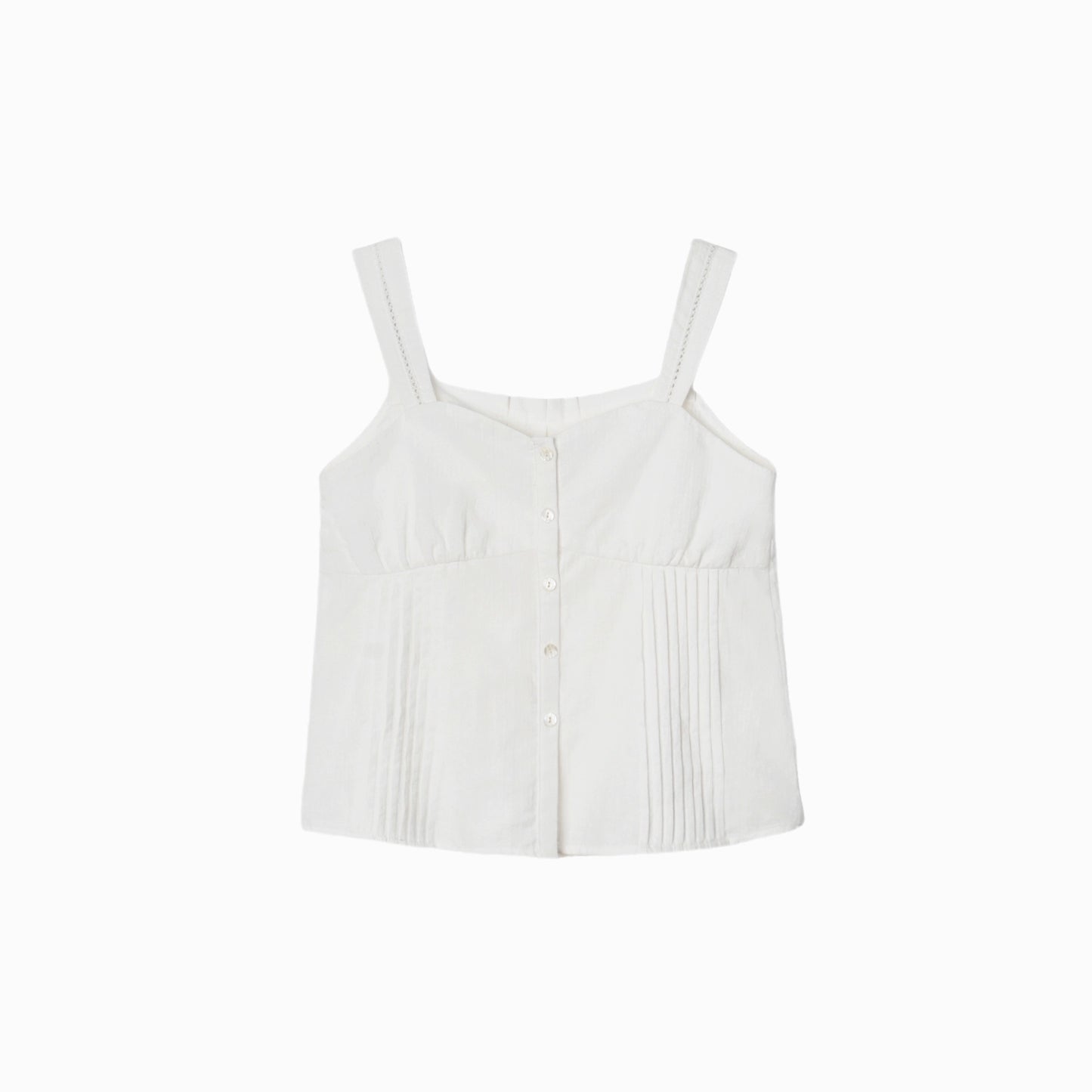 Cut-Out Suspender Vintage Top