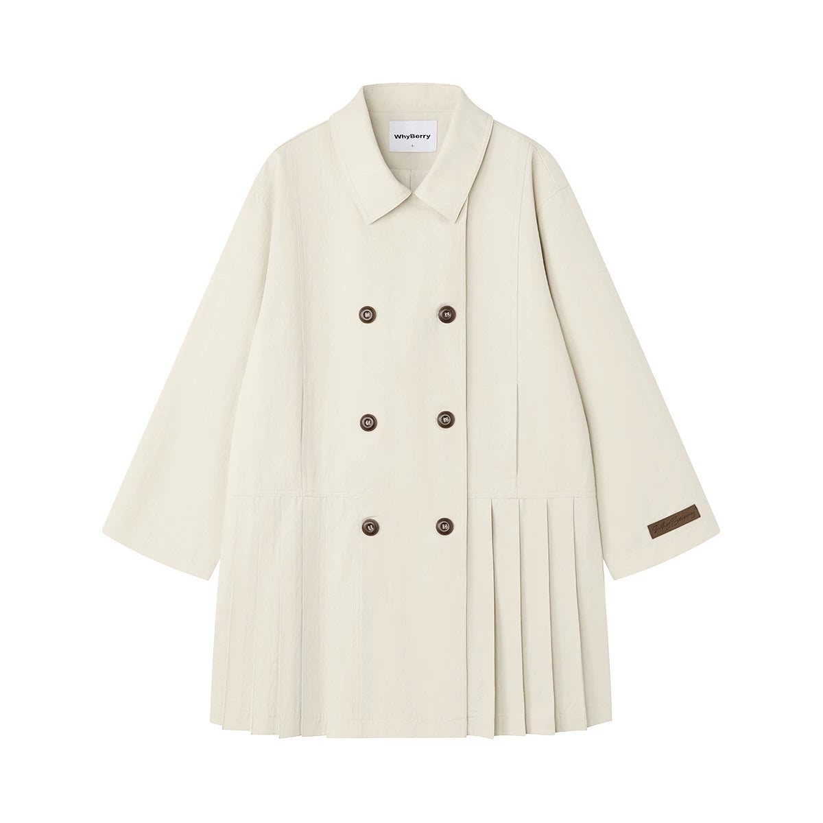 Moonlight Concerto Pleated Coat