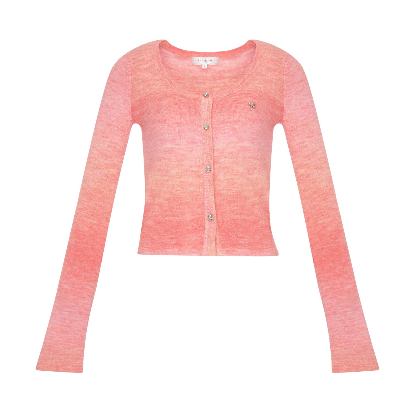 Sunset Gradient Knit Cardigan