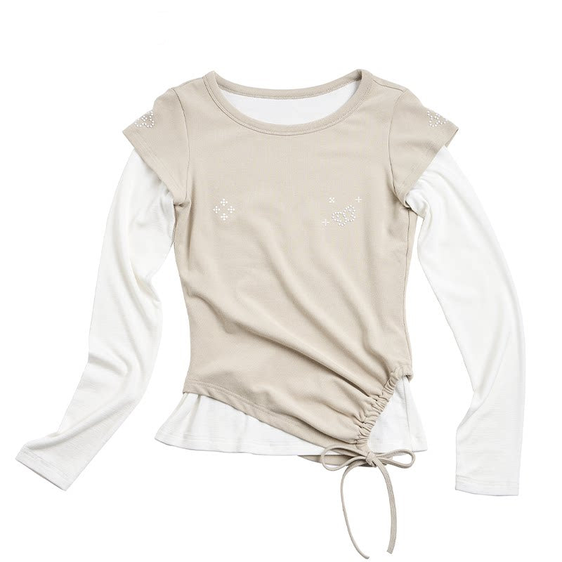 Breathing Aesthetics Rhinestone Top