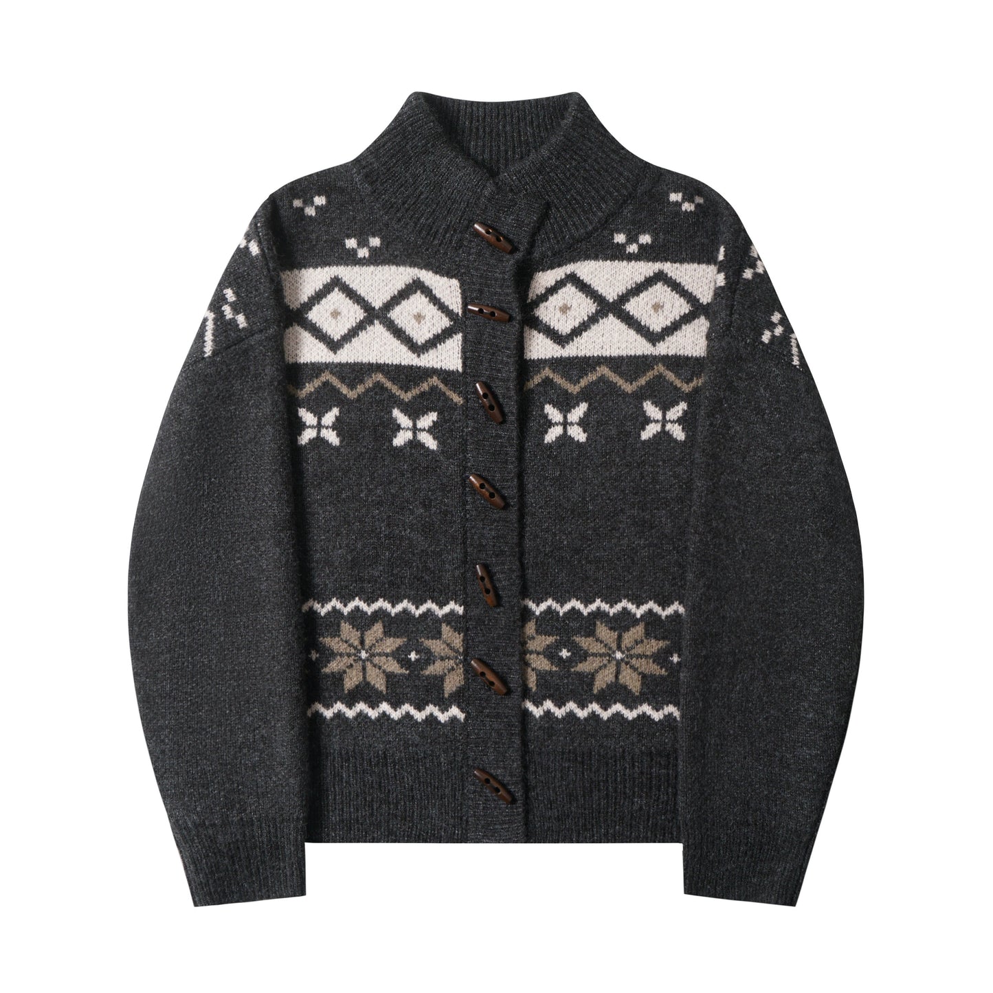 Fair Island Button Sweater