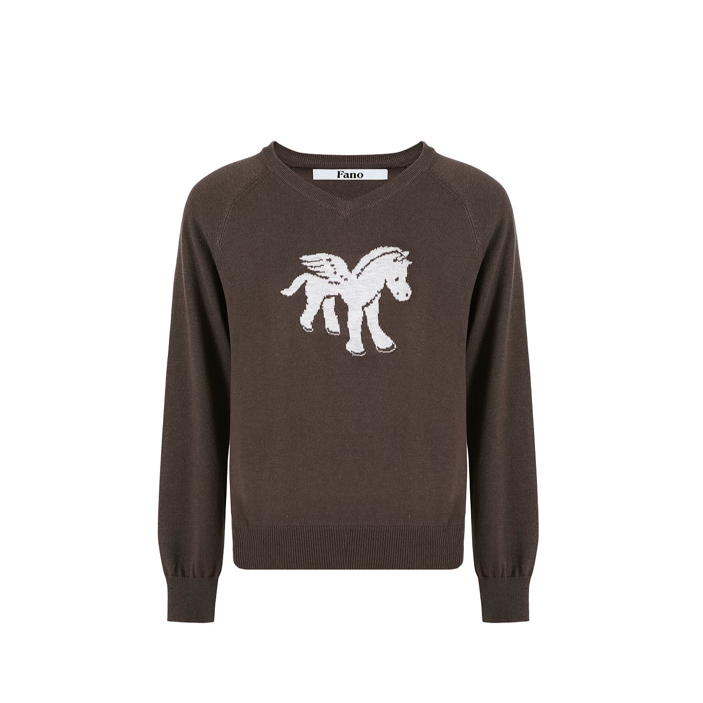 Pegasus Jacquard Knit Top