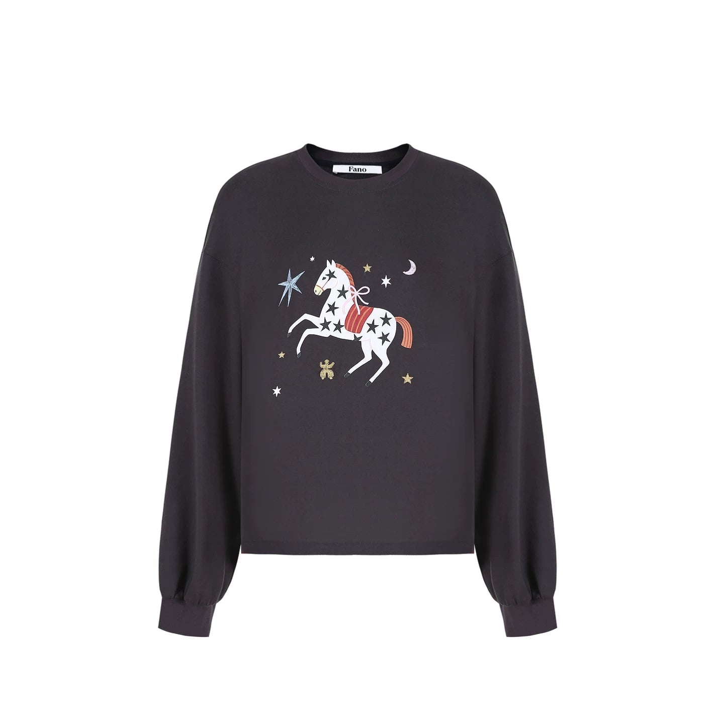 Star Pony Embroidered T-Shirt