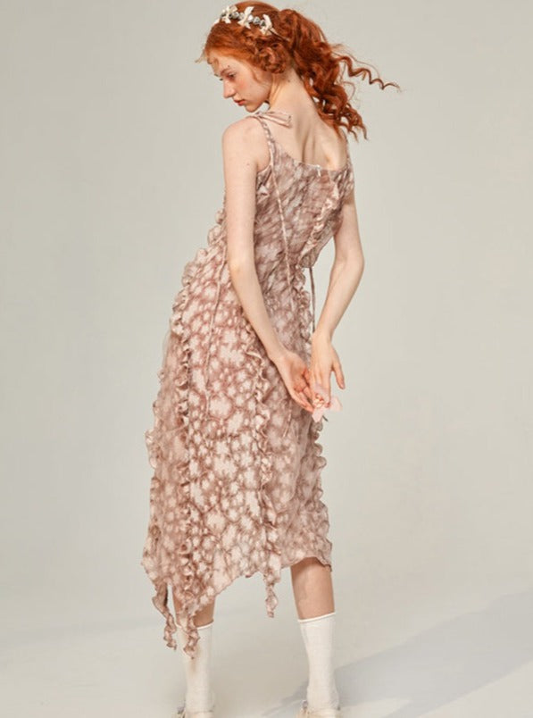 멜빵 2 피스 재킷 스커트 세트