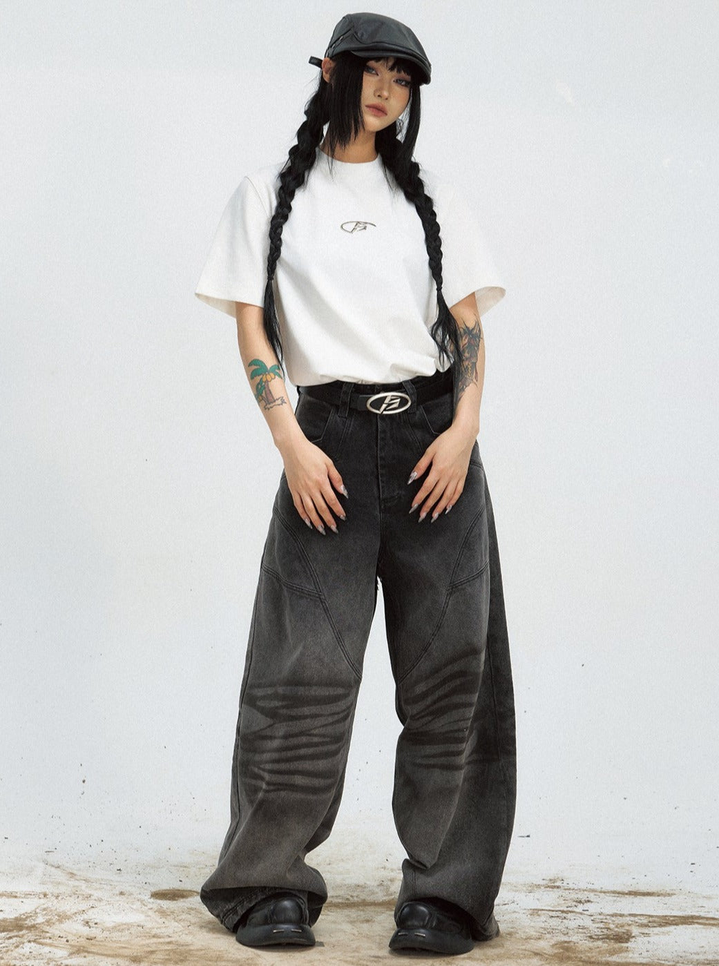 로고 피부 친화적인 티셔츠