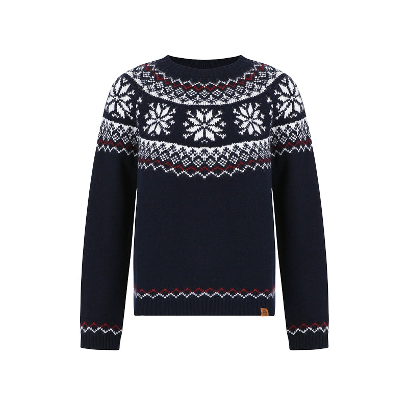 Snowflake Wool Sweater