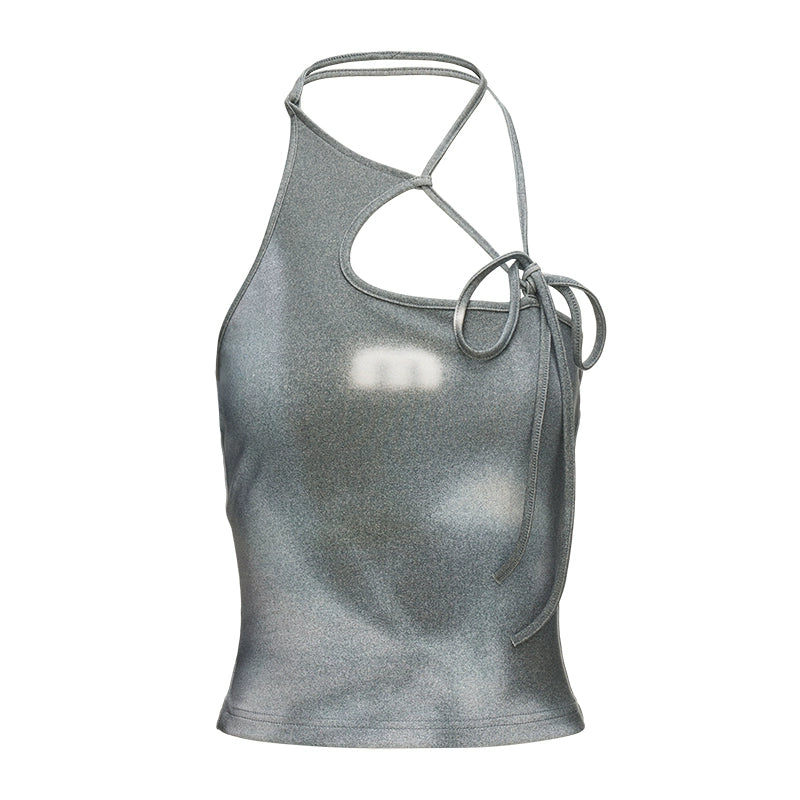 Butterfly Irregular Vest Top