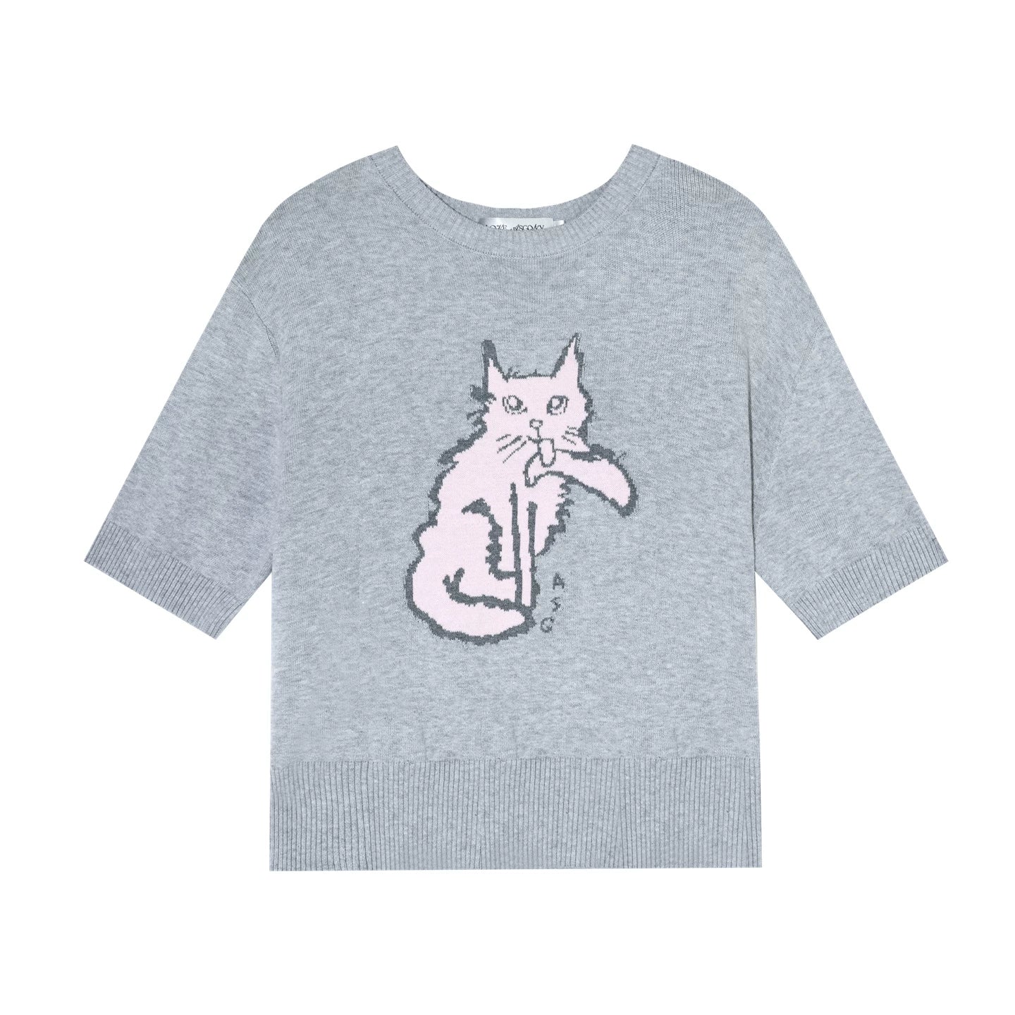 Completo camicia a quadri con orlo grezzo