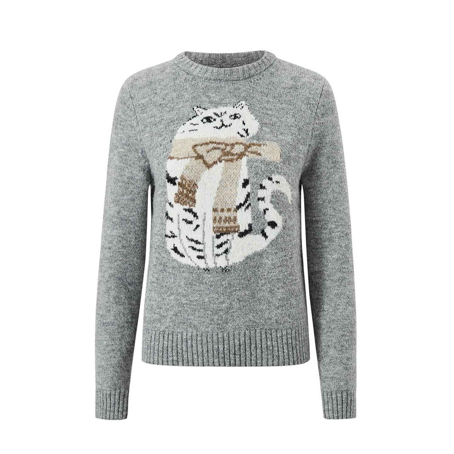 Kitten Crew Neck Sweater