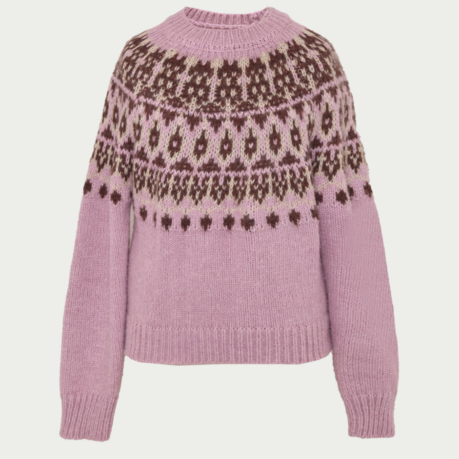 Color-Block Knit Sweater