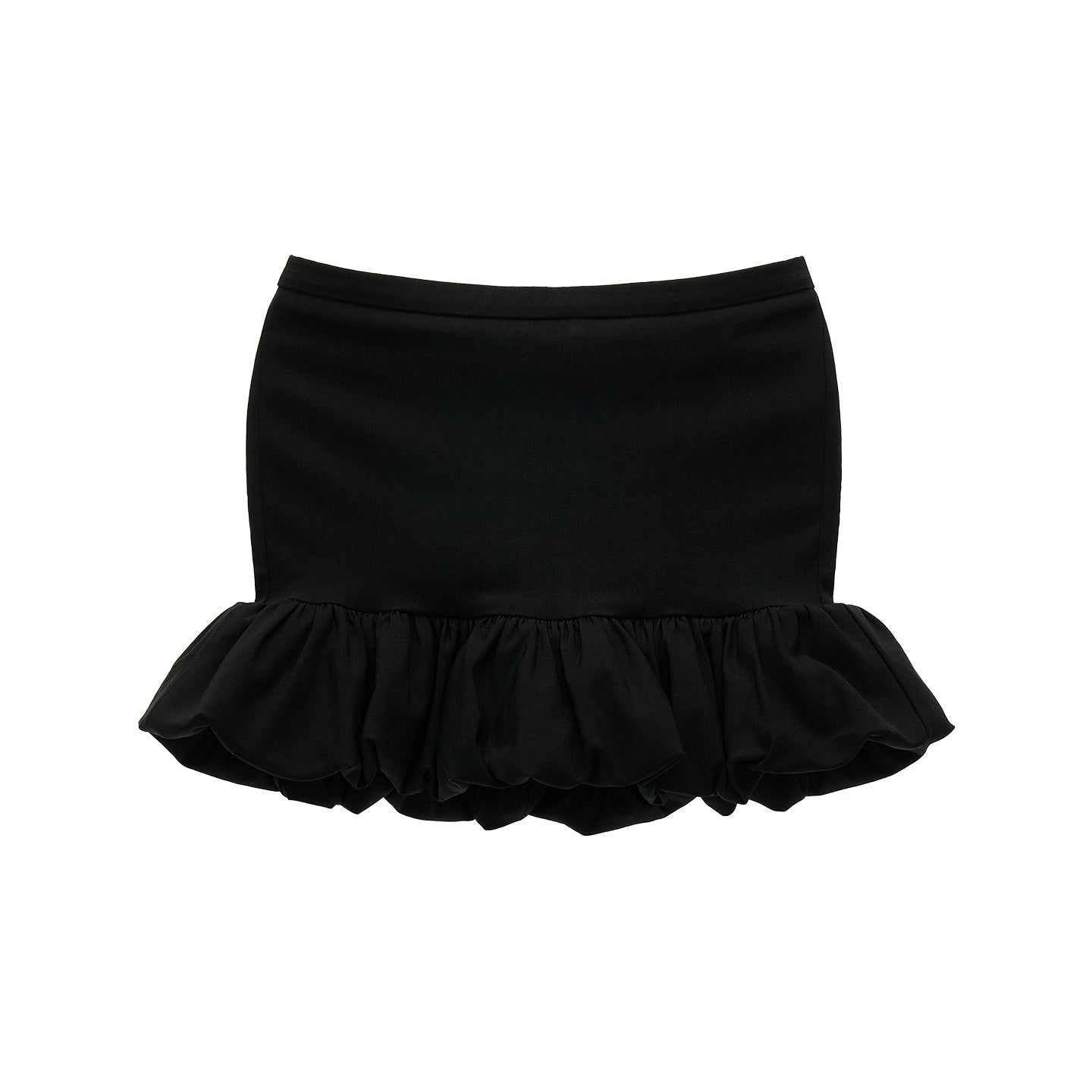 Pleated Flower Bud High-End Skirt