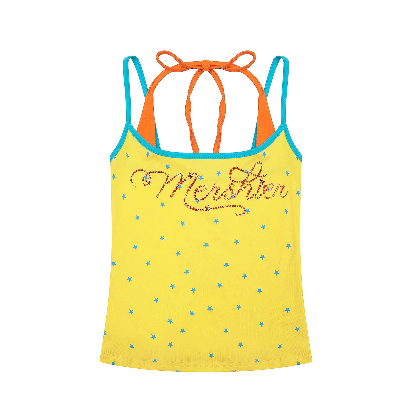 Polka Dot Layered Tank Top