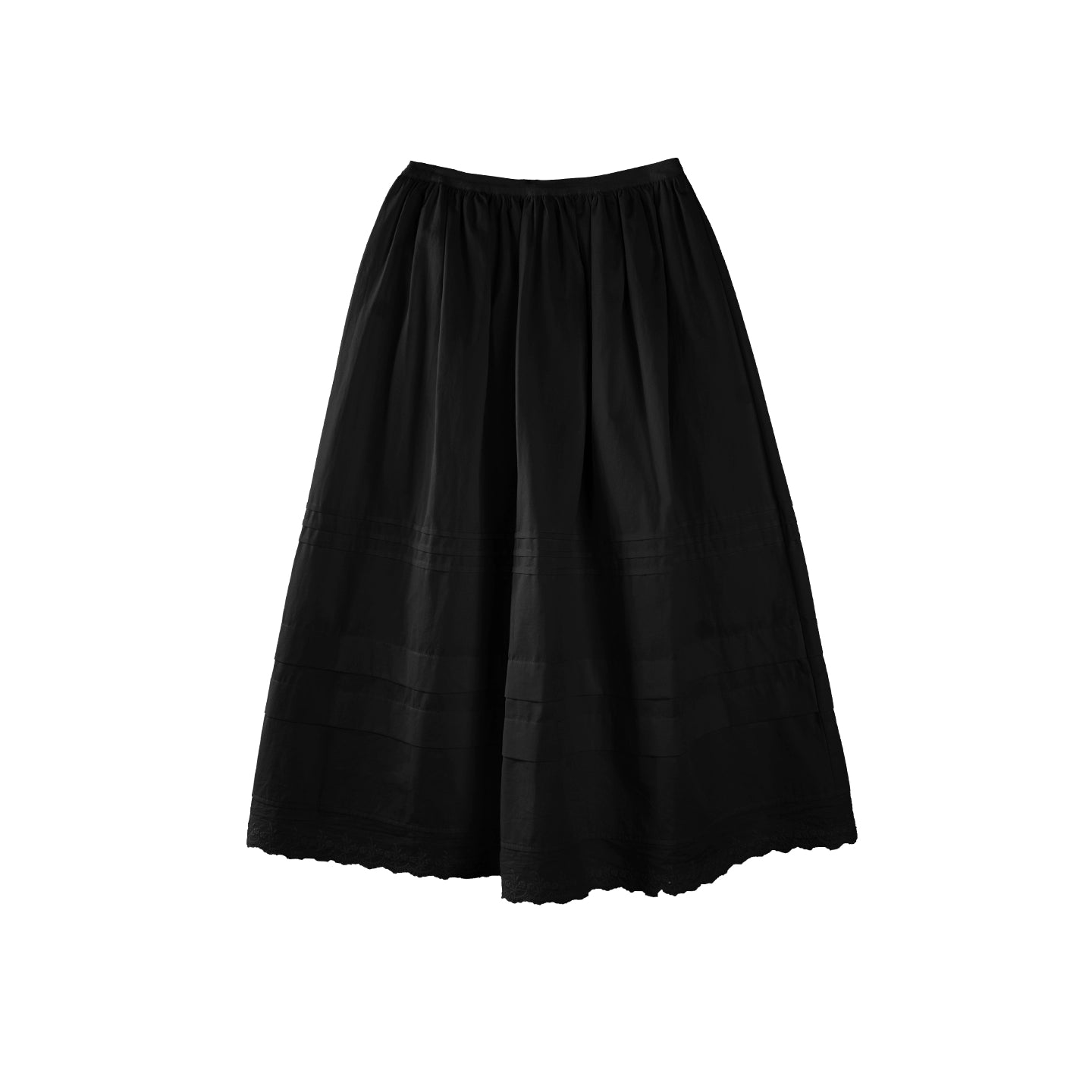 Lace Halter A-Line Skirt