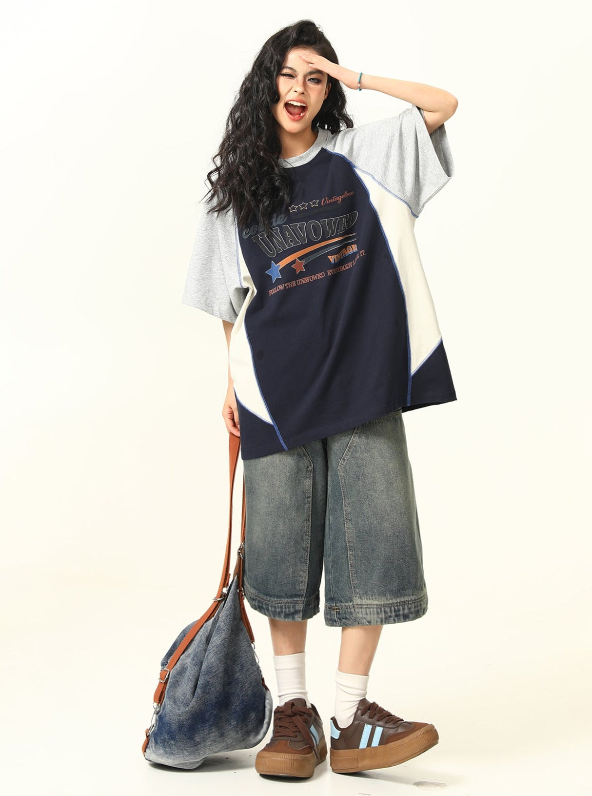 Retro American Stitch T-Shirt