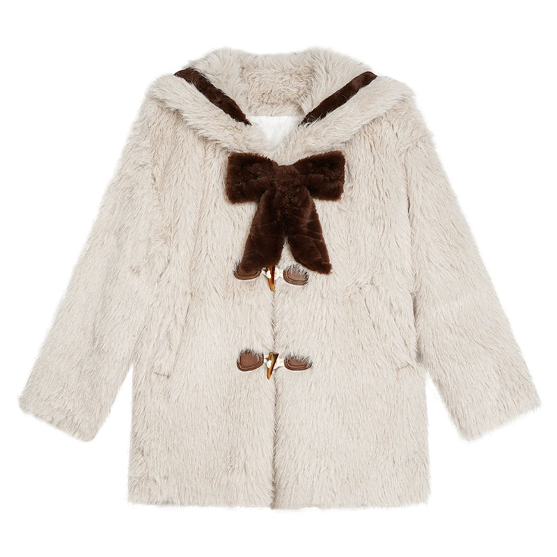 Little Bear Faux Fur Coat