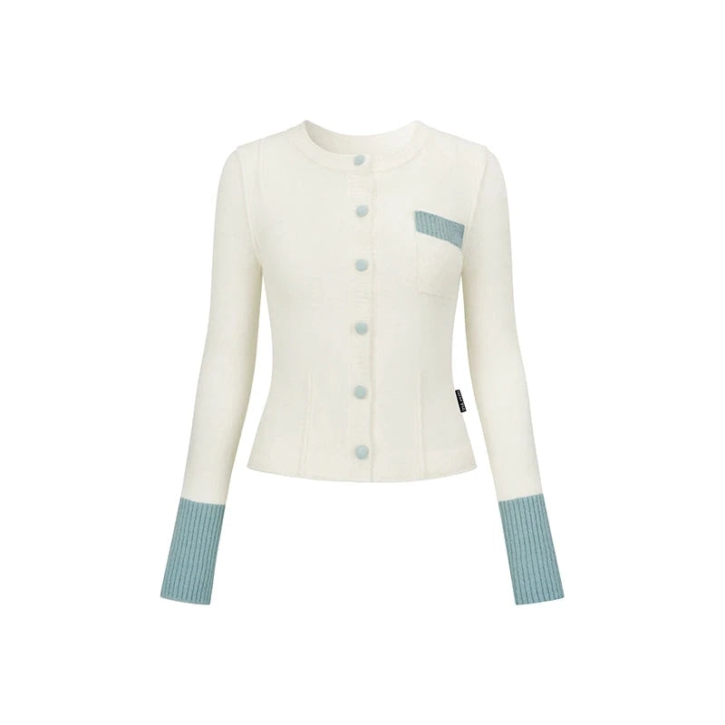 Alpaca Wool Slim Cardigan