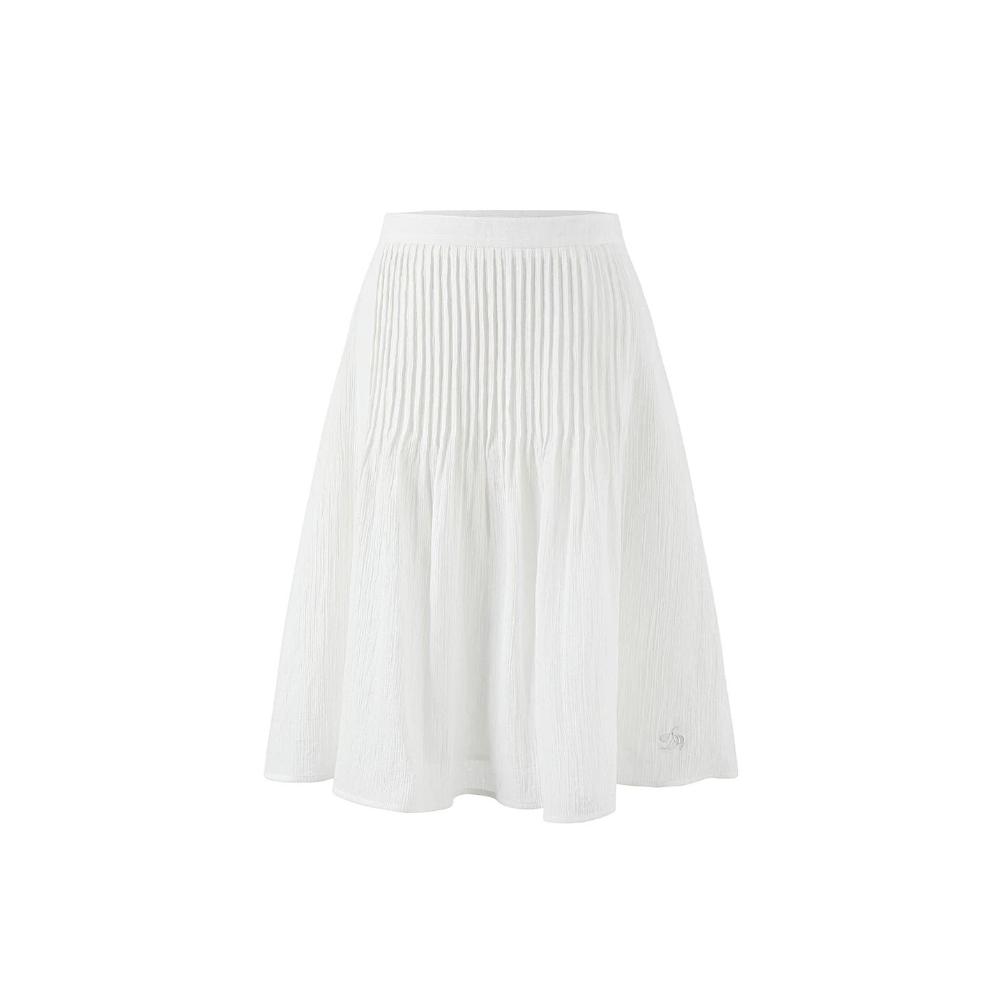 Completo Blusa in Cotone Pieghettato a Mano