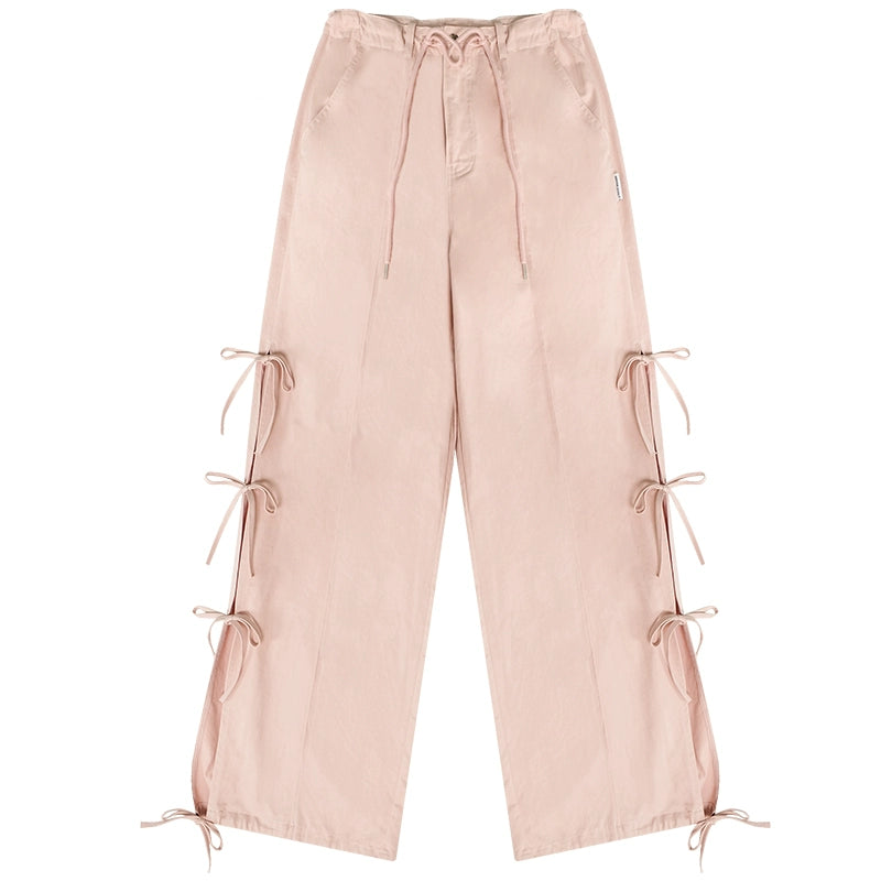 High Waist Wide-Leg Cargo Pants