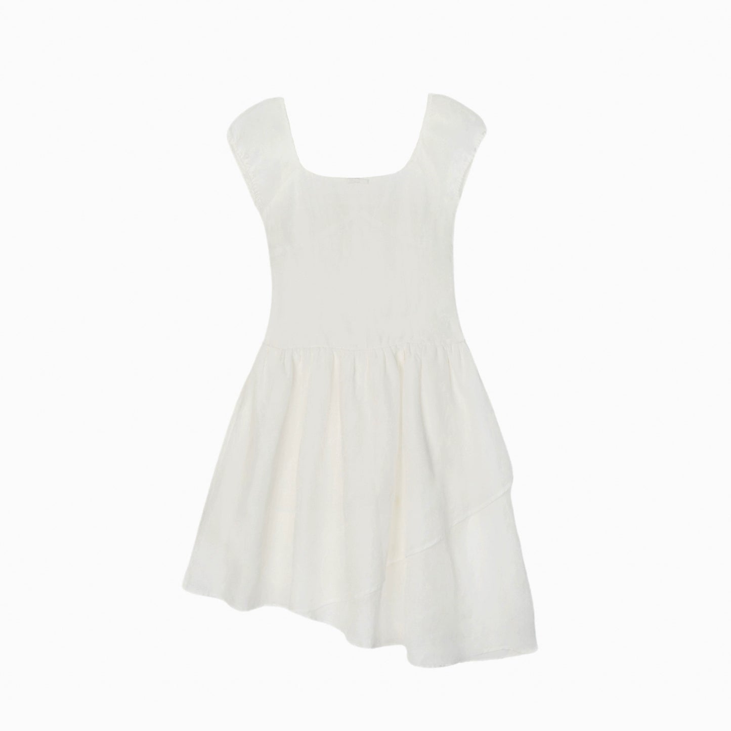 Vintage Linen Midi Dress