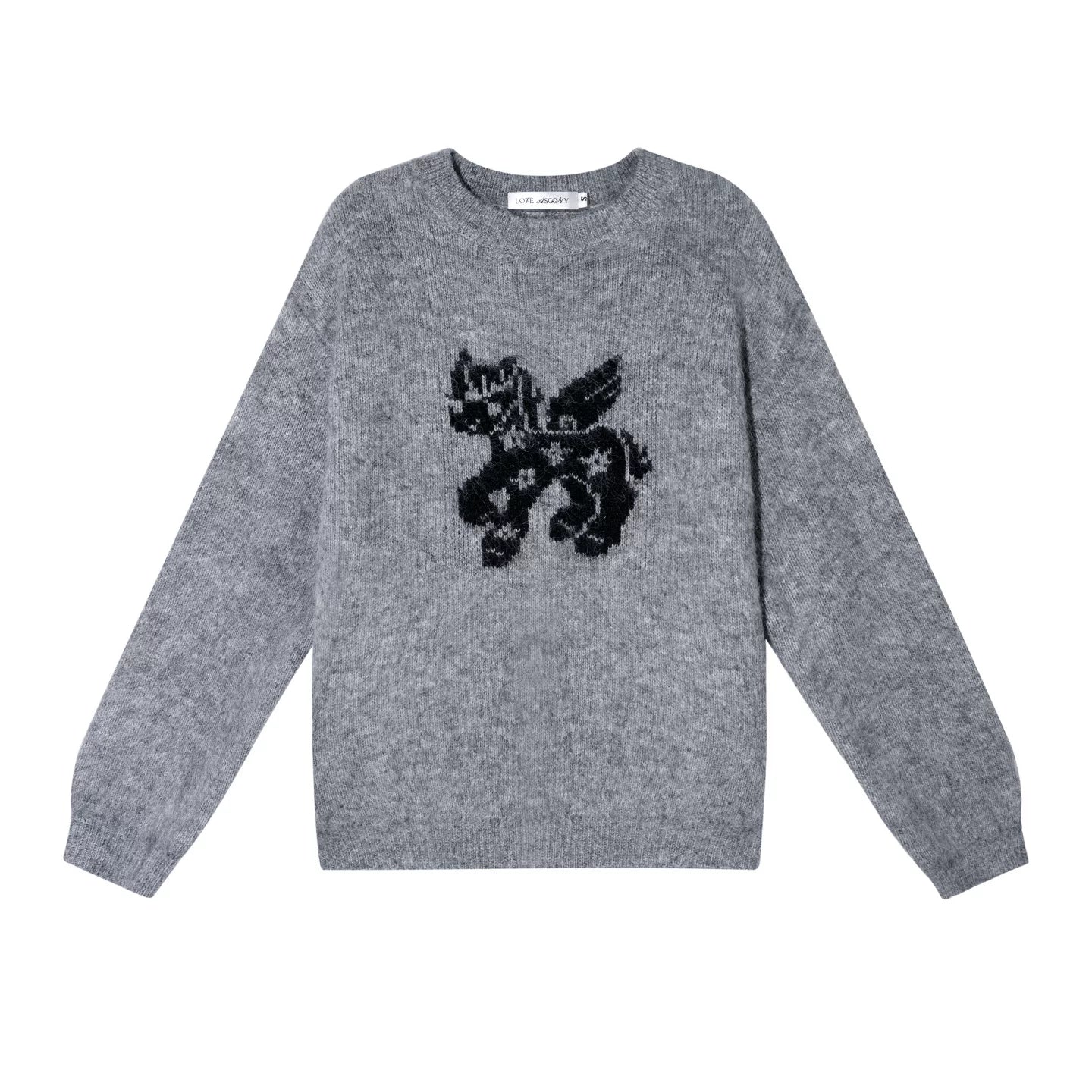Wool-Blend Jacquard Sweater