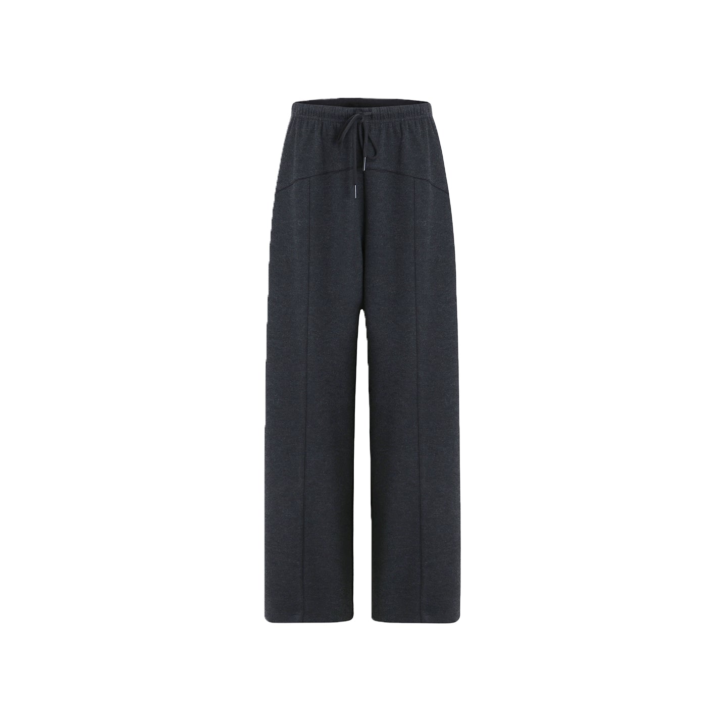 Split Line Stitching Loose Straight Pants