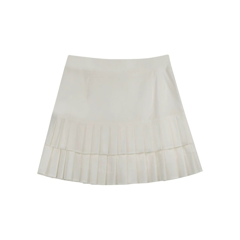 Double Pleated Skirt
