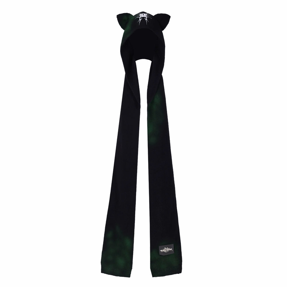 고양이 귀 컨셉 스카프 모자