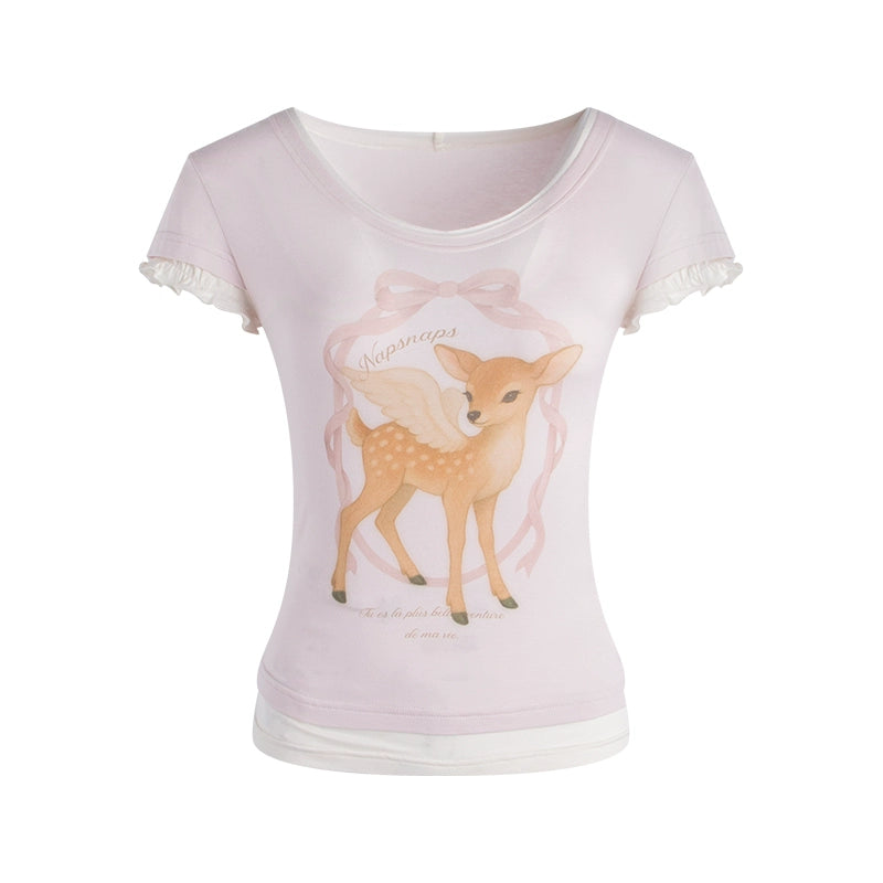 Sweet Summer V-Neck T-Shirt