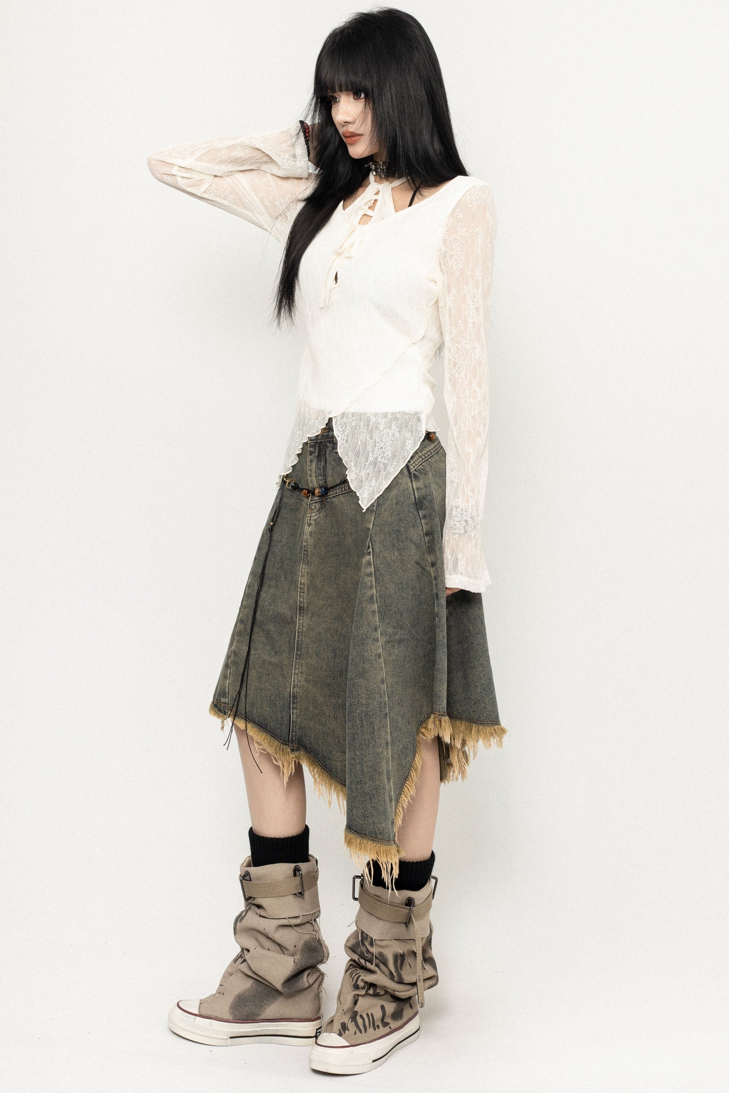 Chic Sweet & Spicy Tulle Top