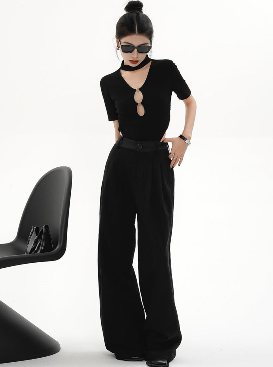 스트리트 와이드 레그 팬츠