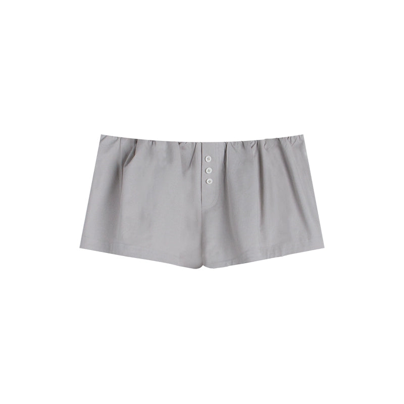 Summer Elastic Waist Shorts
