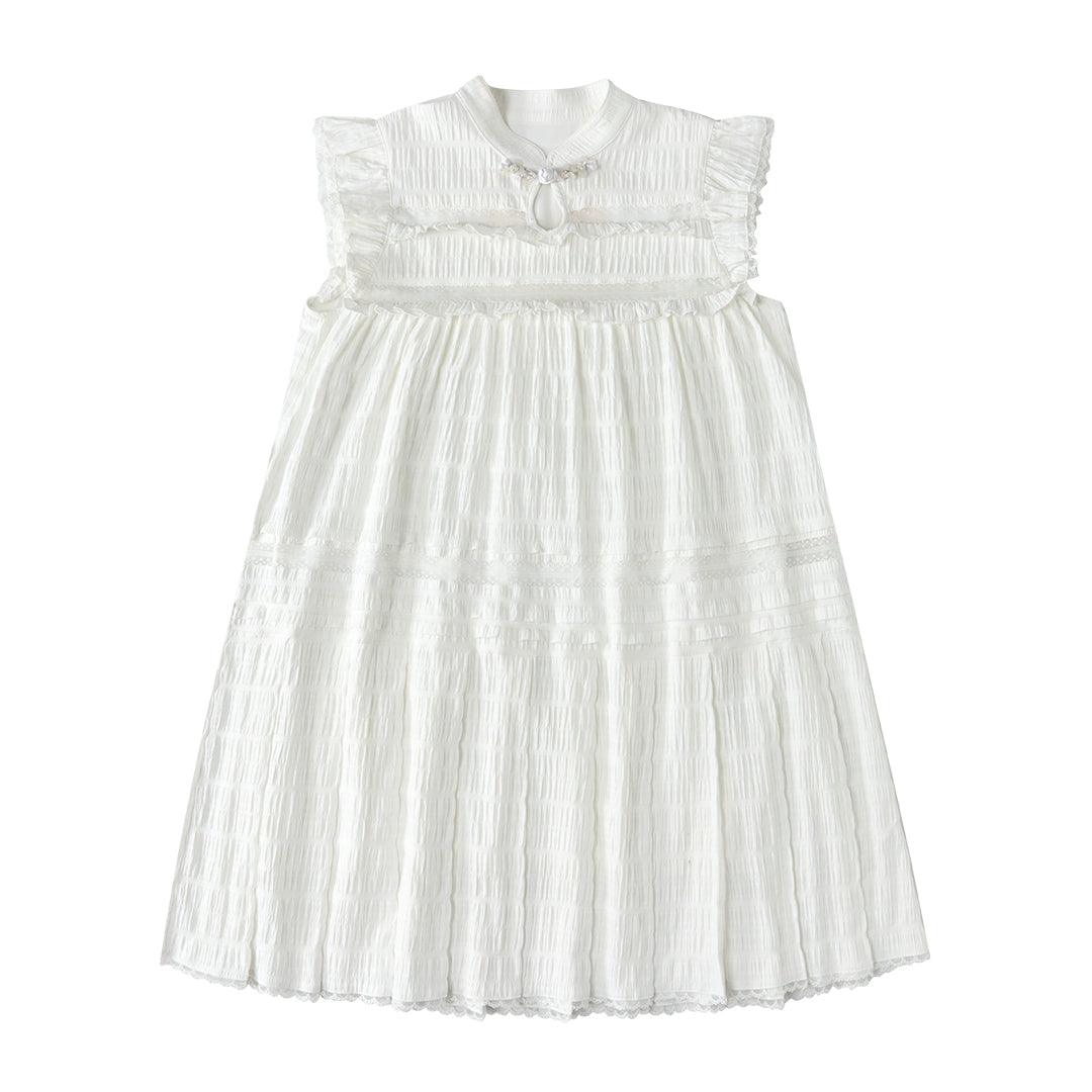 Floral Flying Sleeve Dress